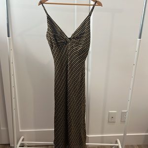 Mario Balthazar Black and Yellow dress size 8